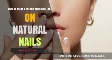 French Manicure: Making It Last on Natural Nails