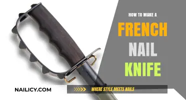 Crafting a French Nail Knife: A Step-by-Step Guide