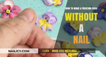 Creating Frosting Roses Without a Nail: A Simple Guide
