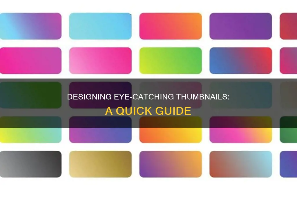how to make a good thumb nail