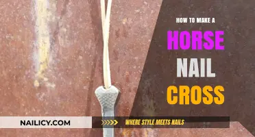 Creating a Horse Nail Cross: A Step-by-Step Guide