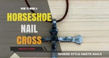 Creating a Horseshoe Nail Cross: A Step-by-Step Guide