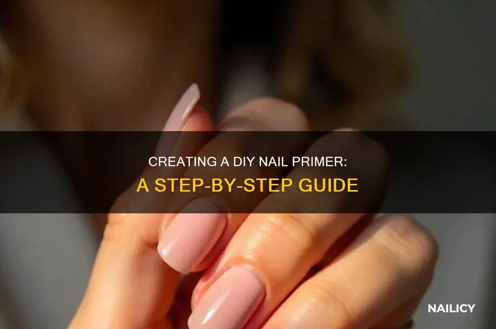 how to make a knock off nail primer