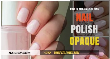 Achieve Opaque Light Pink Nails: Simple Tips for Perfect Coverage