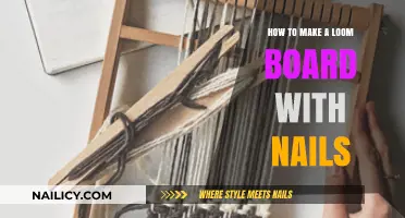 Creating a Loom Board: Nails and All