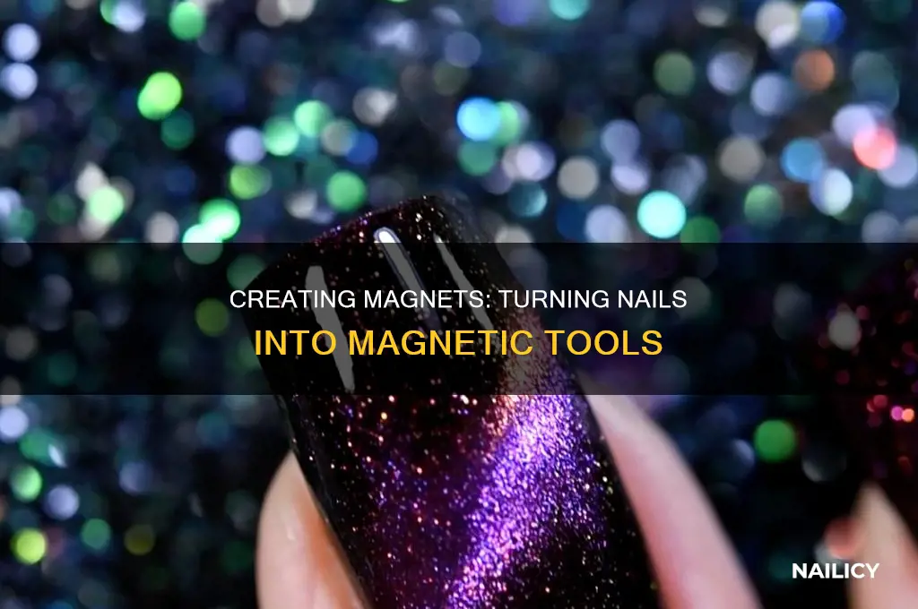how to make a magnet out of a nail