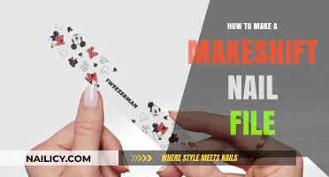 Creating a Nail File: DIY Emergency Manicure