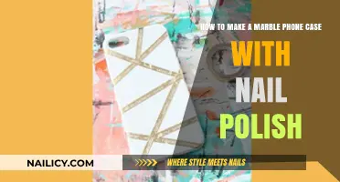 DIY Marble Phone Case: Easy Nail Polish Crafting Tutorial
