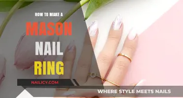 Create Your Own Mason Nail Ring
