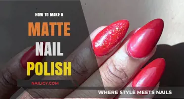 DIY Matte Nails: Easy Steps to Create Matte Nail Polish