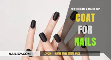 Creating a Matte Top Coat for Nails at Home