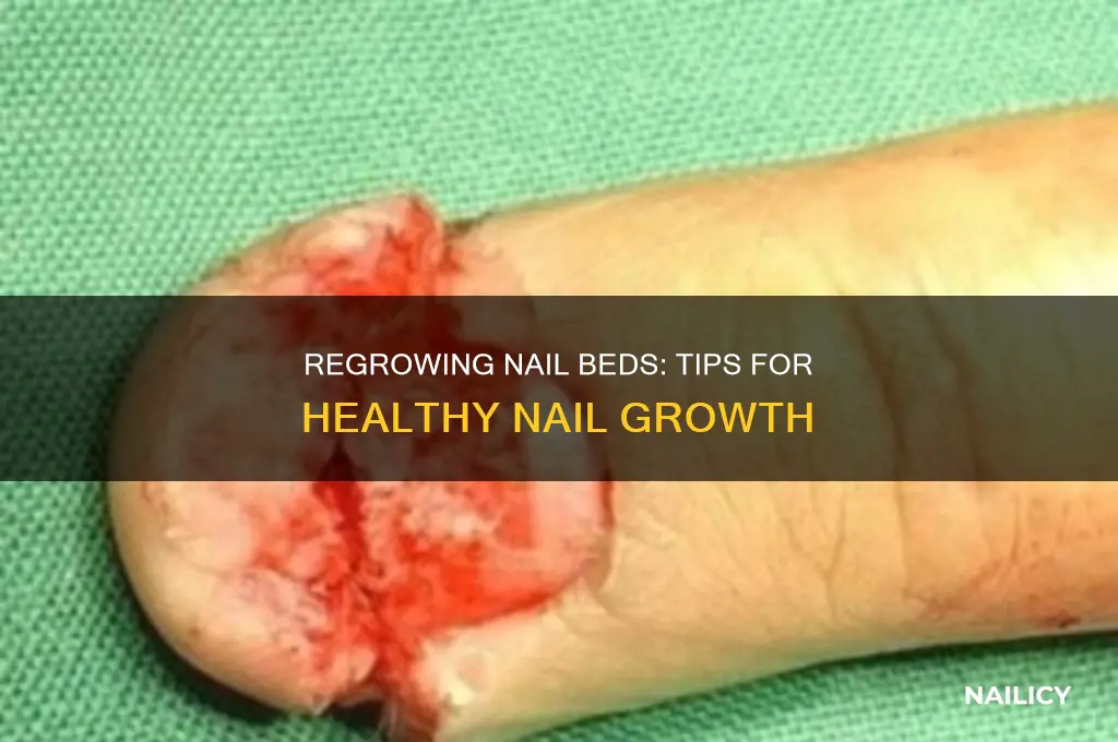 how to make a nail bed grow back