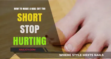 Quick fixes for painful short nail cuts