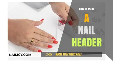 Creating a Custom Nail Header: A Step-by-Step Guide