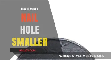 Fixing Nail Holes: Make It Smaller, Quick and Easy