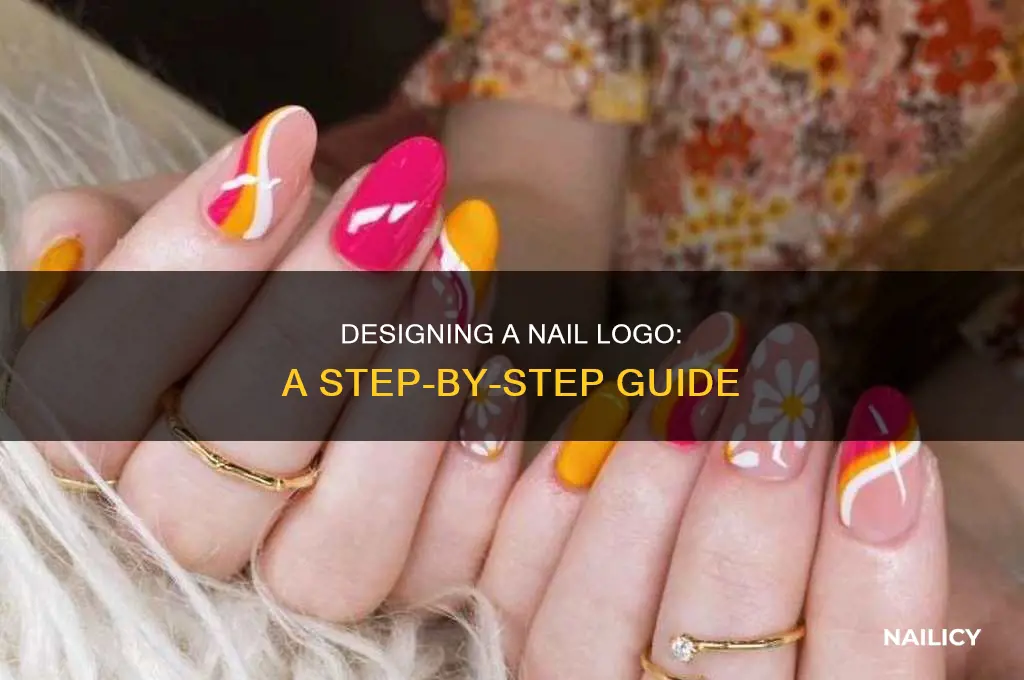 how to make a nail logo