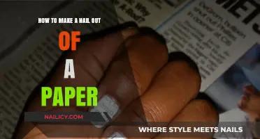Creating Paper Nails: An Innovative DIY Project
