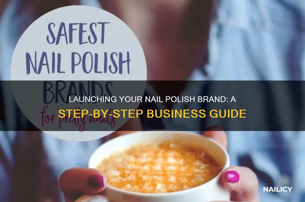 how to make a nail polish business