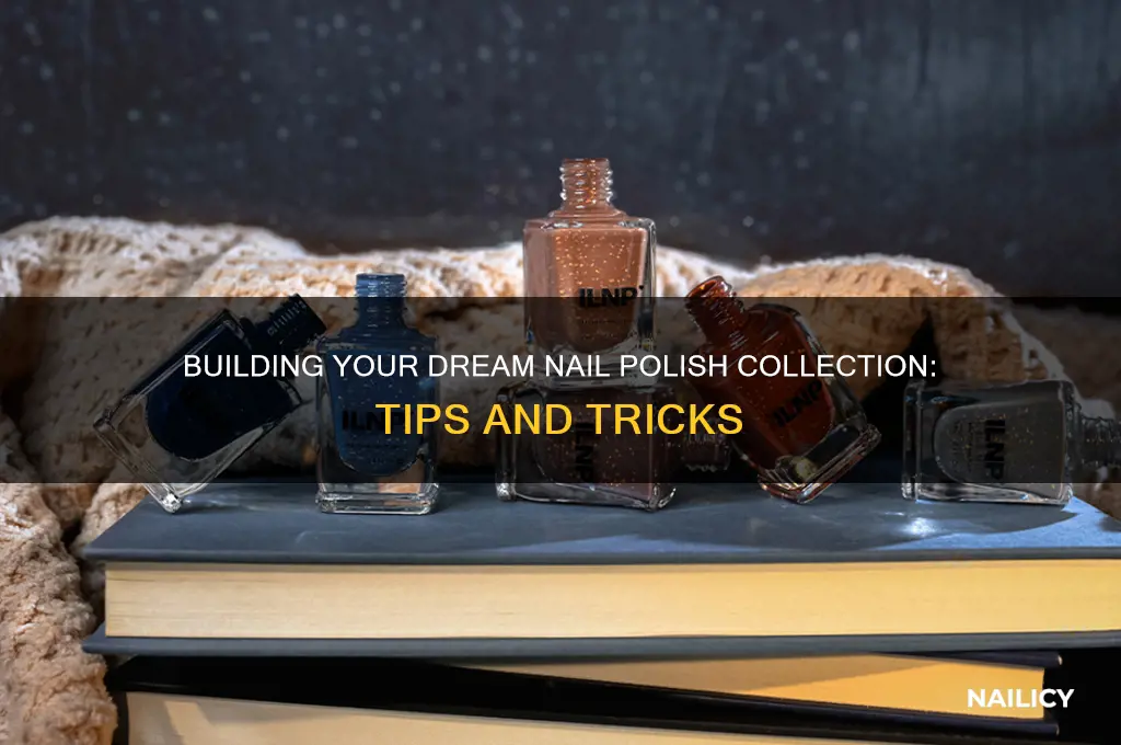 how to make a nail polish collection