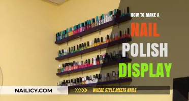 Creative DIY Nail Polish Display Ideas for Organized Beauty