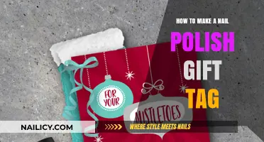 Creative DIY Nail Polish Gift Tag Ideas for Personalized Presents