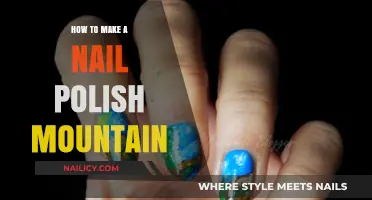 Create a Stunning Nail Polish Mountain: Step-by-Step Guide