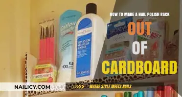 DIY Cardboard Nail Polish Rack: Easy, Affordable, and Space-Saving Solution