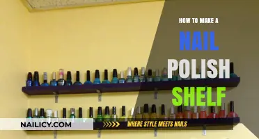 DIY Nail Polish Shelf: Organize Your Collection with Style