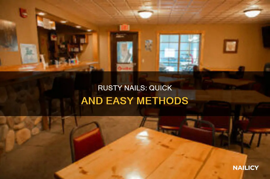 how to make a nail rust in a night