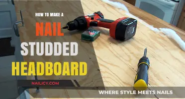 Creating a Stylish Nail-Studded Headboard
