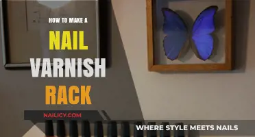 DIY Nail Varnish Rack: Easy, Space-Saving Storage Solution