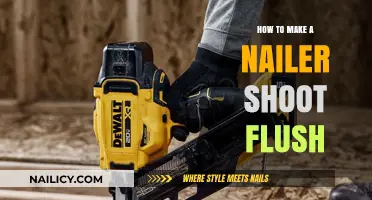 Nailer Flush: Tips for a Perfect Finish