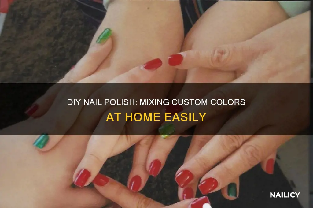 how to make a new color nail polish