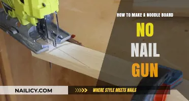 Creating a Noodle Board: No Nail Gun Needed