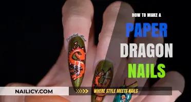 Create Fierce Paper Dragon Nails at Home