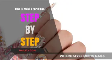 Creating Paper Nails: A Step-by-Step Guide