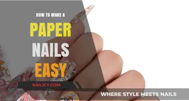 Creating Paper Nails: Quick and Easy Steps