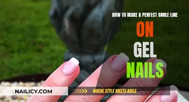 Creating Perfect Smile Lines on Gel Nails
