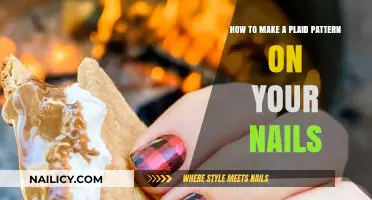 Nail Art: Creating Perfect Plaid Patterns