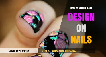 Create Beautiful Rose Nail Art at Home