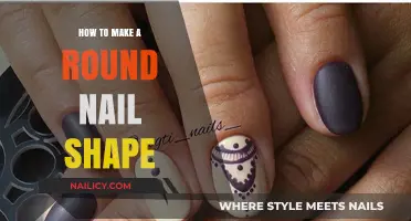 Creating a Perfect Round Nail Shape
