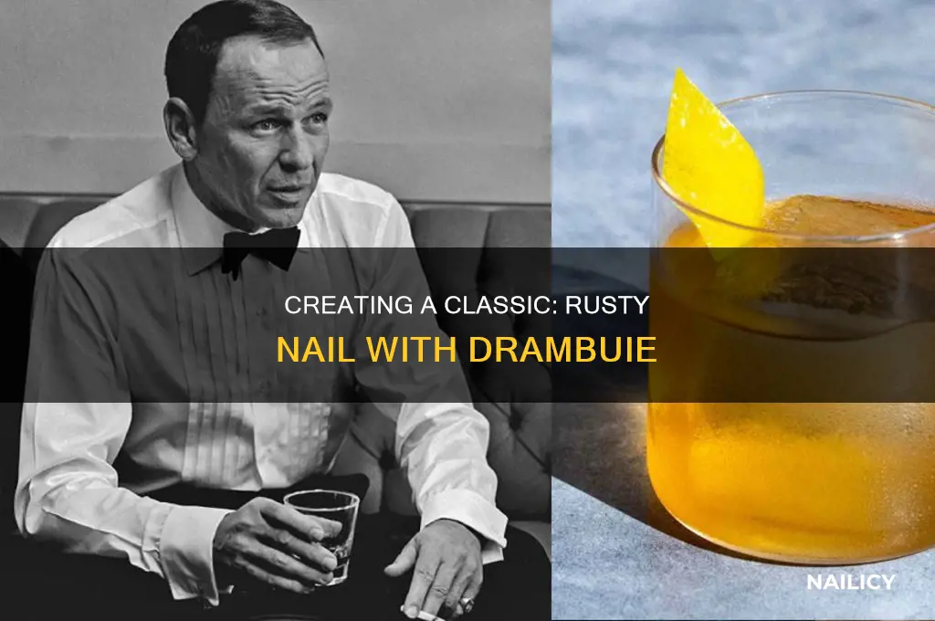 how to make a rusty nail with drambuie