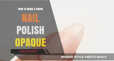 Transform Sheer Nail Polish to Opaque: Easy DIY Tips & Tricks