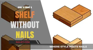 Creating a Shelf: No Nails, No Fuss