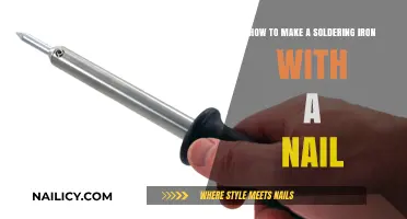 Make Your Own Soldering Iron: A Nail's New Purpose