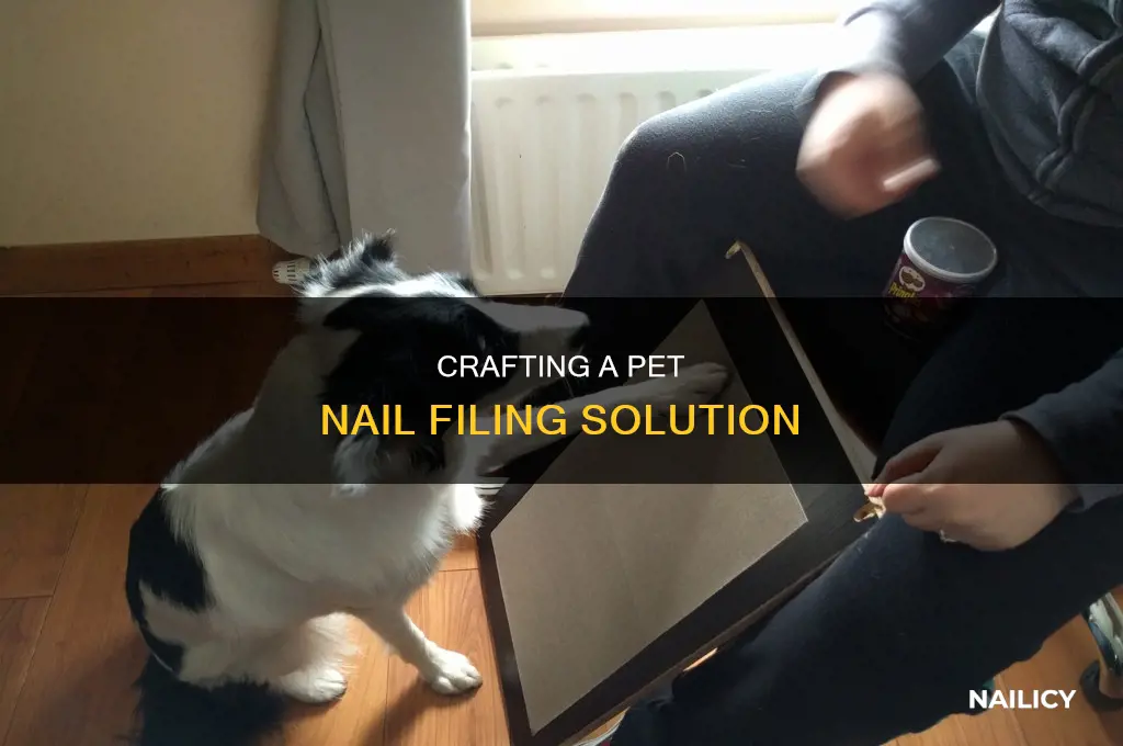 how to make a spinning nail filer for your pet