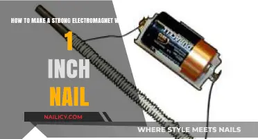 Creating a Powerful Electromagnet with a Simple Nail