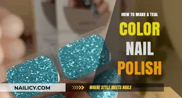 DIY Teal Nail Polish: Easy Steps to Create Your Perfect Shade