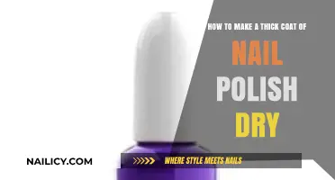 Quick Tips for Fast-Drying Thick Nail Polish Coats