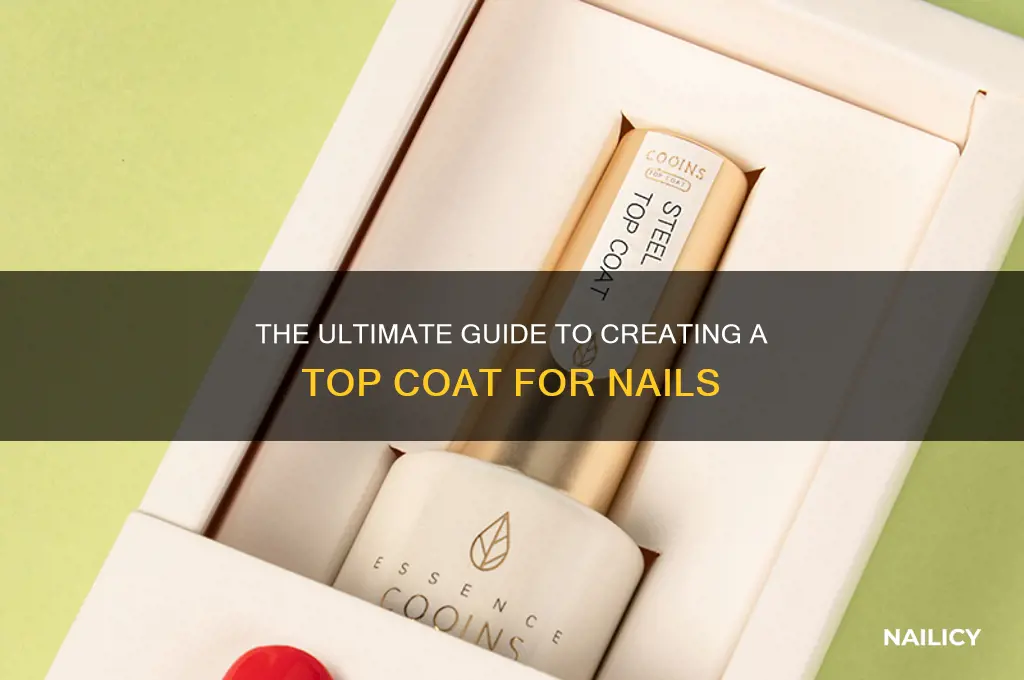 how to make a top coat for nails